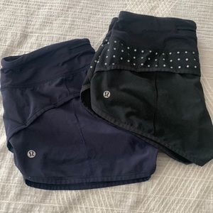 Lululemon Speed Run shorts size 4